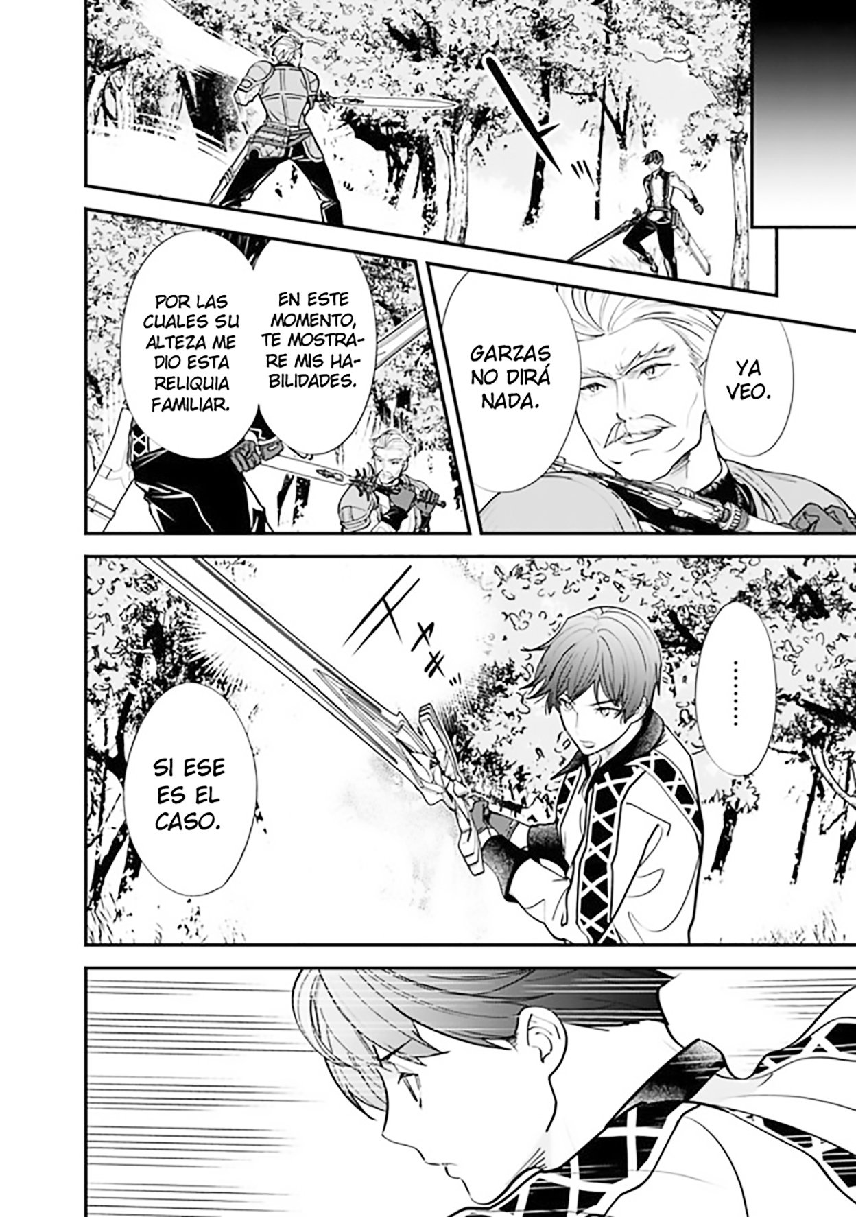 El antiguo héroe quiere una vida tranquila Capitulo 7: El antiguo héroe se reúne con el comandante general página 6
