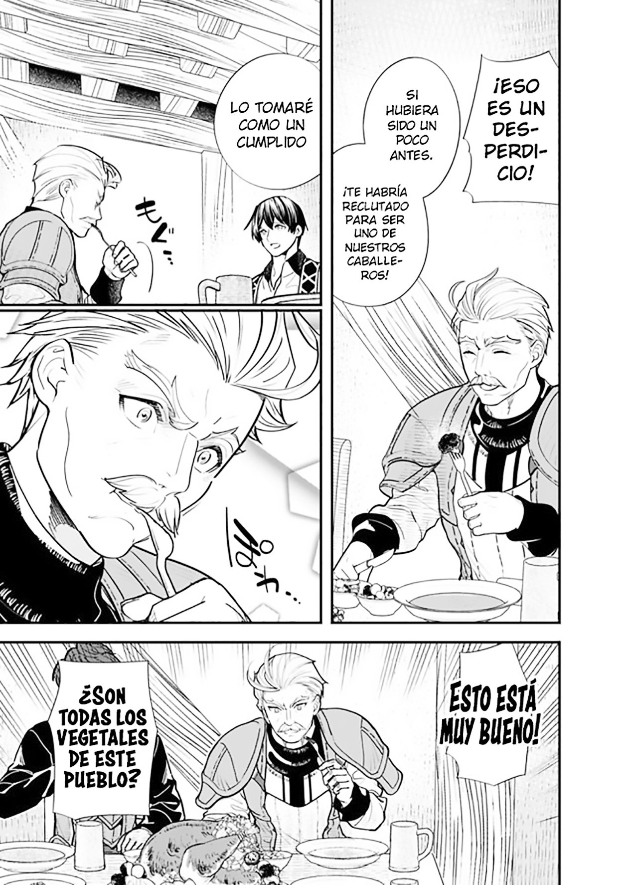 El antiguo héroe quiere una vida tranquila Capitulo 7: El antiguo héroe se reúne con el comandante general página 9