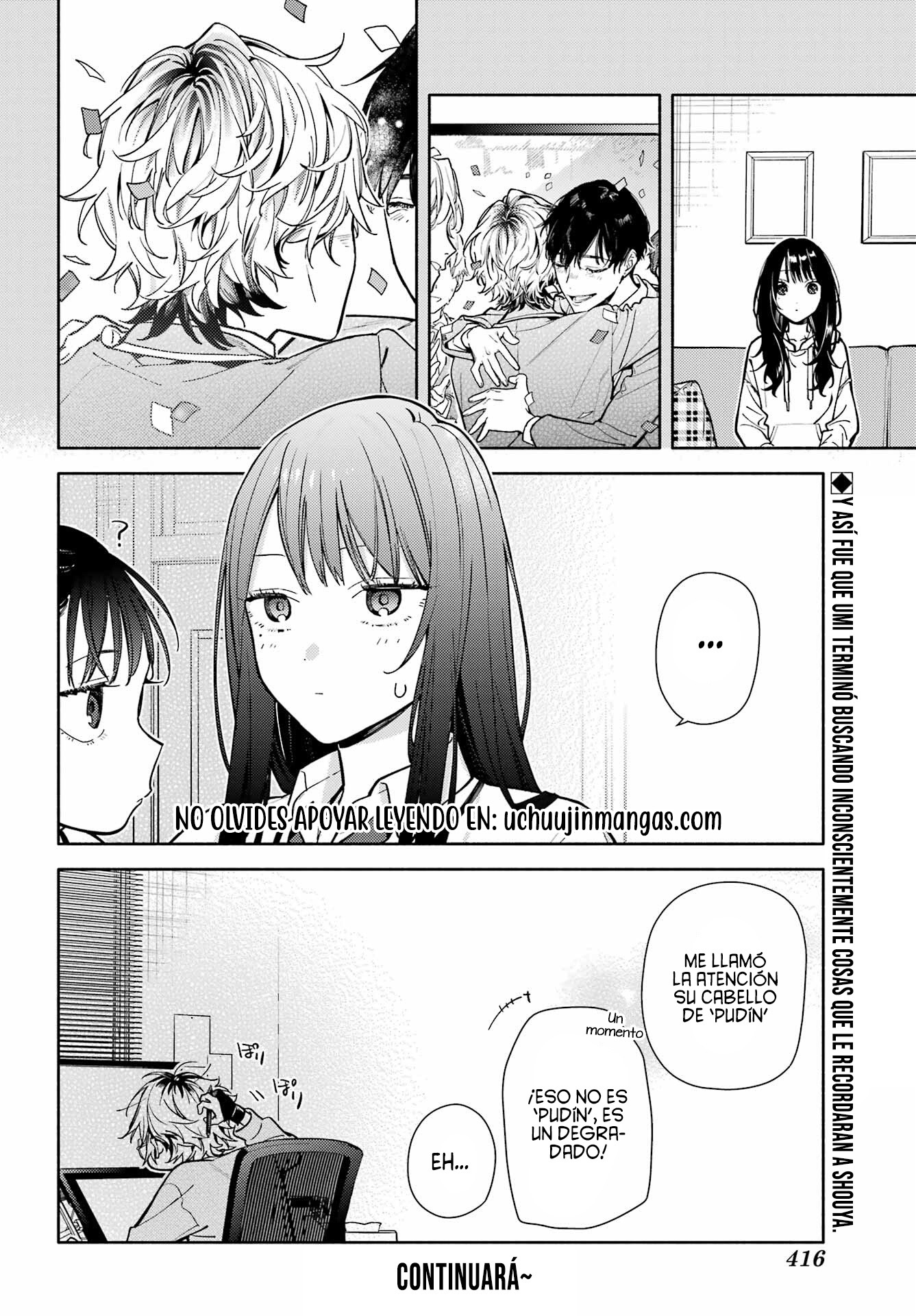 Koi to Yobu ni wa Sasayaka desuga Capitulo 3 página 36