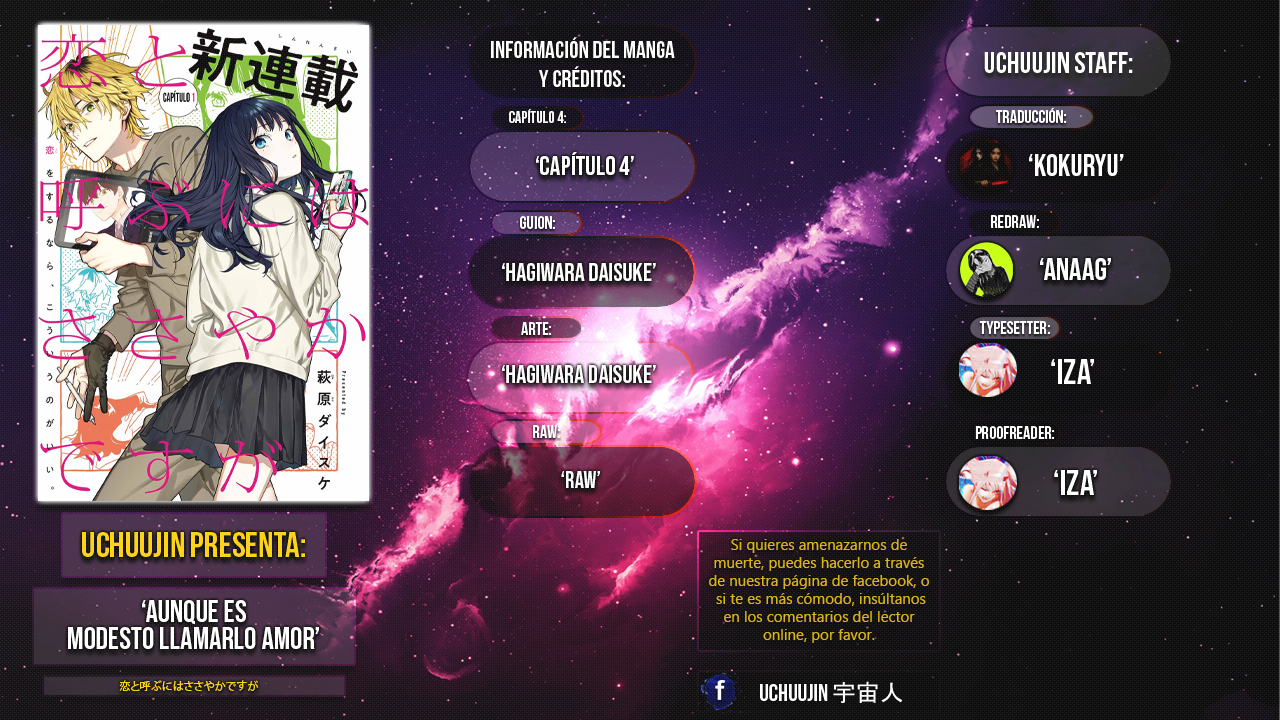 Koi to Yobu ni wa Sasayaka desuga Capitulo 4 página 2