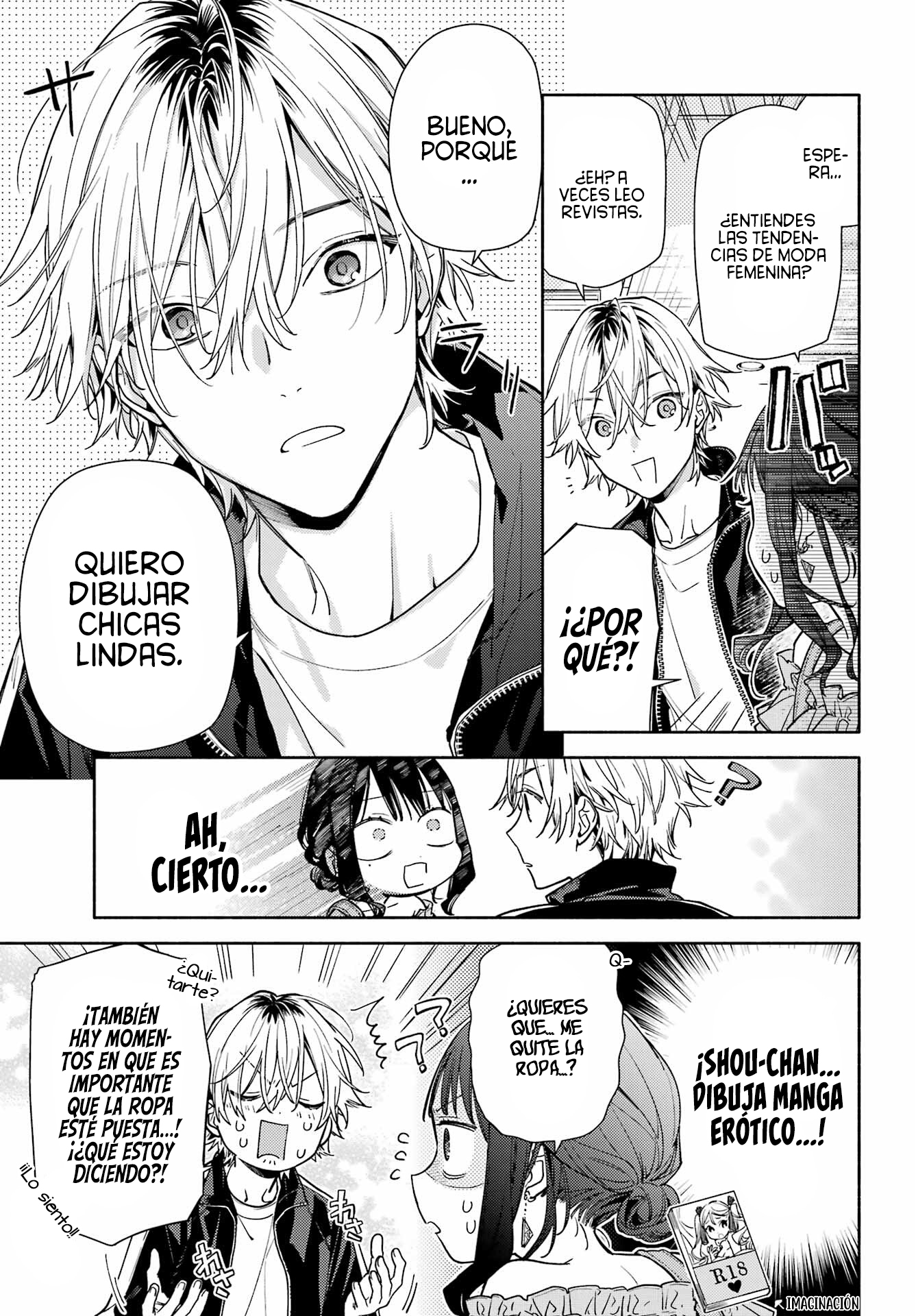 Koi to Yobu ni wa Sasayaka desuga Capitulo 5 página 14