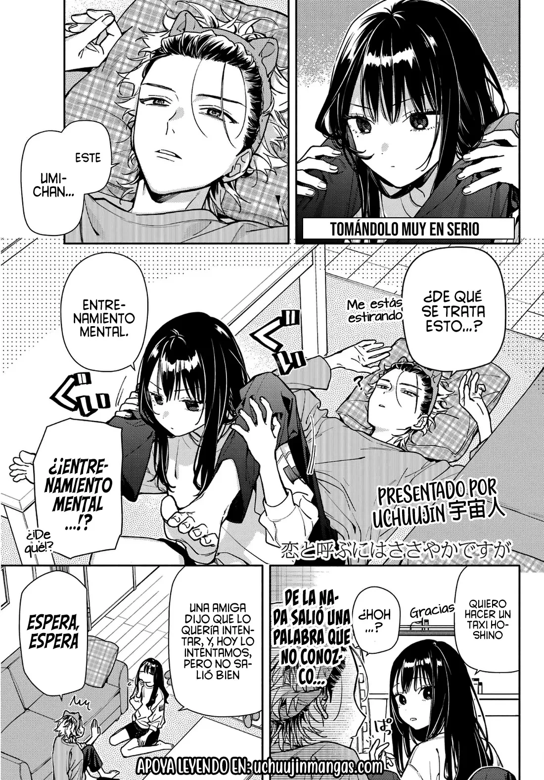 Koi to Yobu ni wa Sasayaka desuga Capitulo 7 página 5