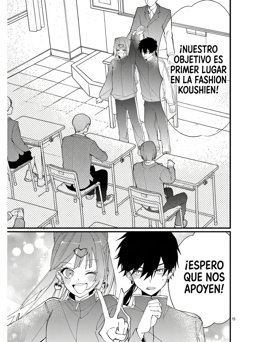 La Gyaru y la Alta Costura Capitulo 2 página 16