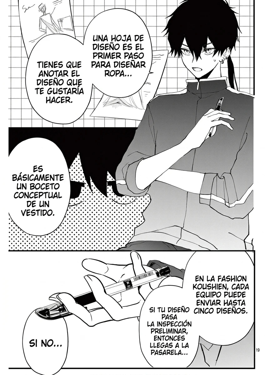 La Gyaru y la Alta Costura Capitulo 2 página 20