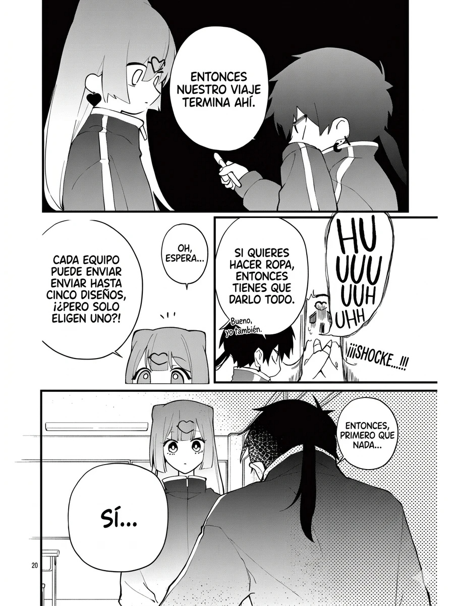 La Gyaru y la Alta Costura Capitulo 2 página 21