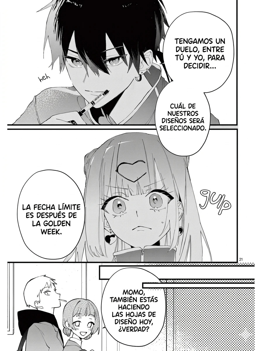 La Gyaru y la Alta Costura Capitulo 2 página 22