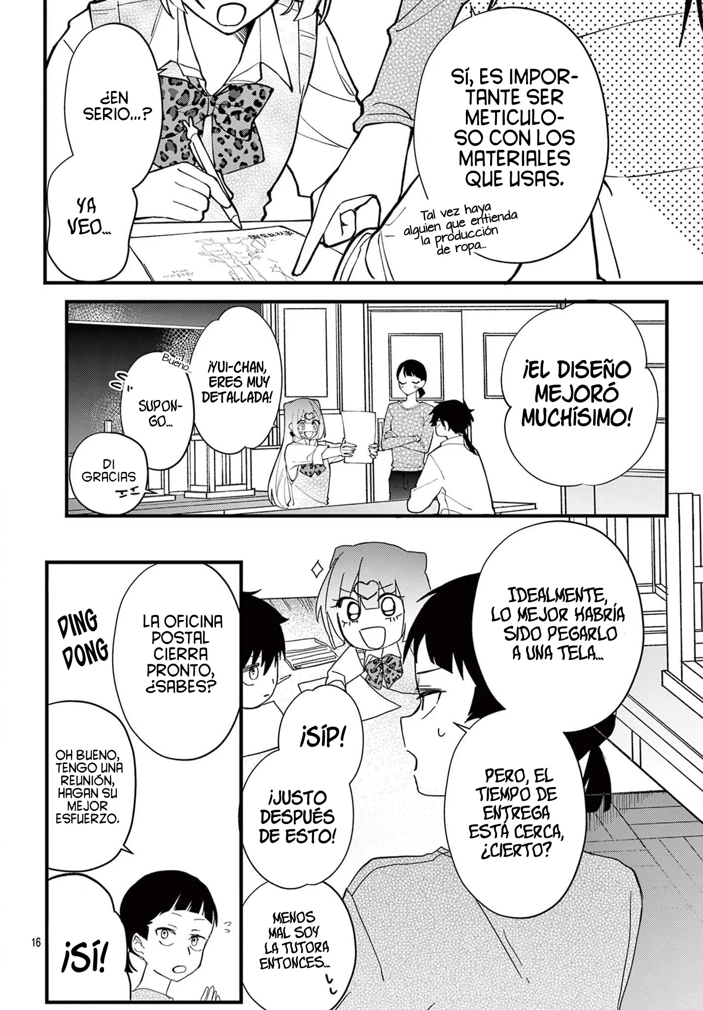 La Gyaru y la Alta Costura Capitulo 3 página 20