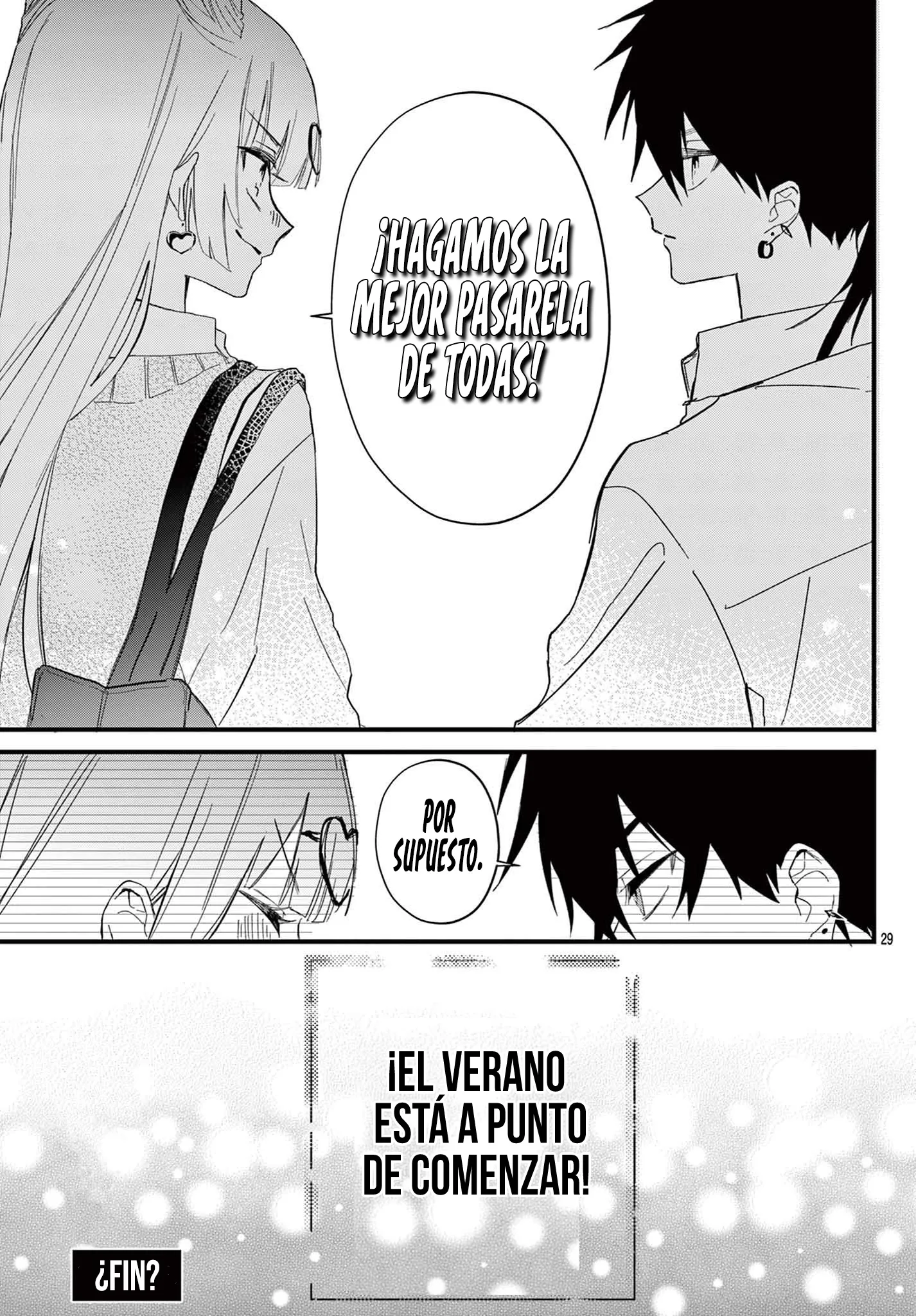 La Gyaru y la Alta Costura Capitulo 3 página 33