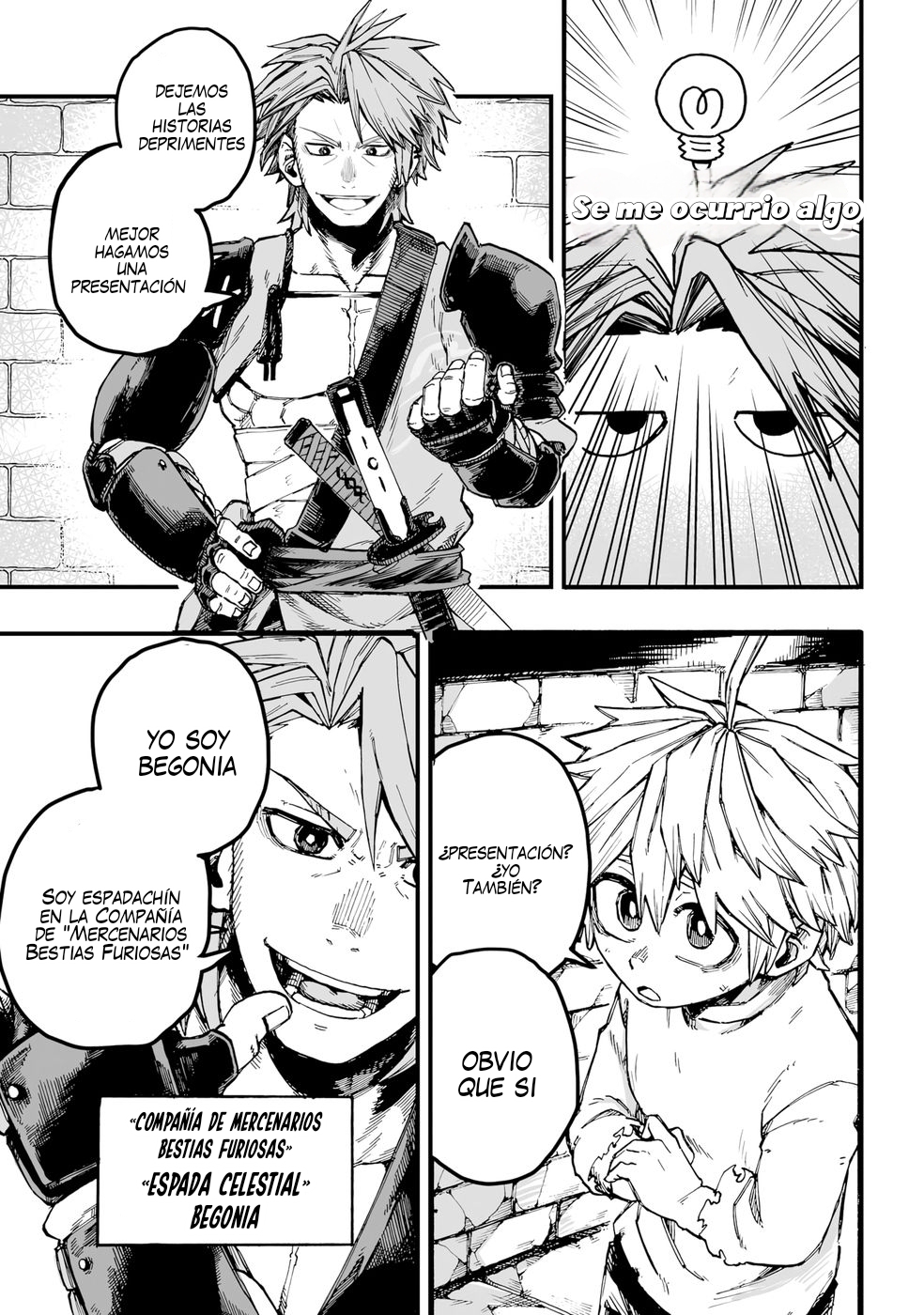 Yōheidan no Aishigo: Shinikake Koji wa Saikyō Shishō-tachi ni Sodaterareru Capitulo 1 página 14