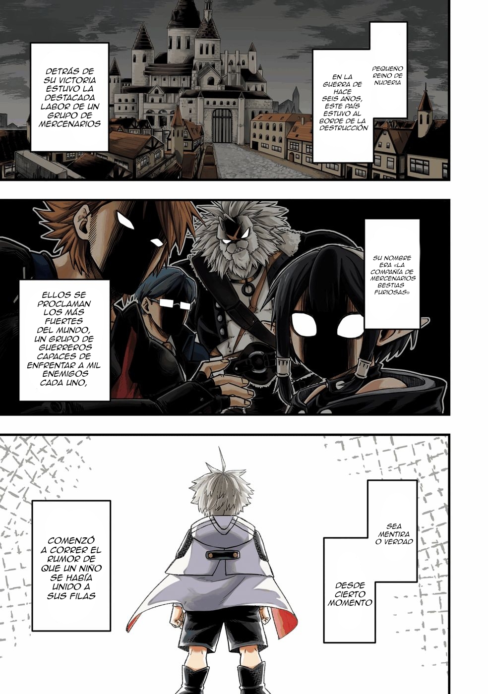 Yōheidan no Aishigo: Shinikake Koji wa Saikyō Shishō-tachi ni Sodaterareru Capitulo 1 página 2