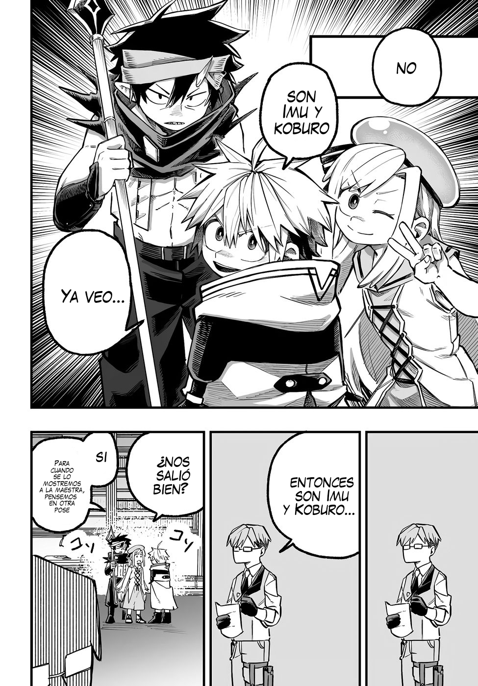 Yōheidan no Aishigo: Shinikake Koji wa Saikyō Shishō-tachi ni Sodaterareru Capitulo 10 página 27