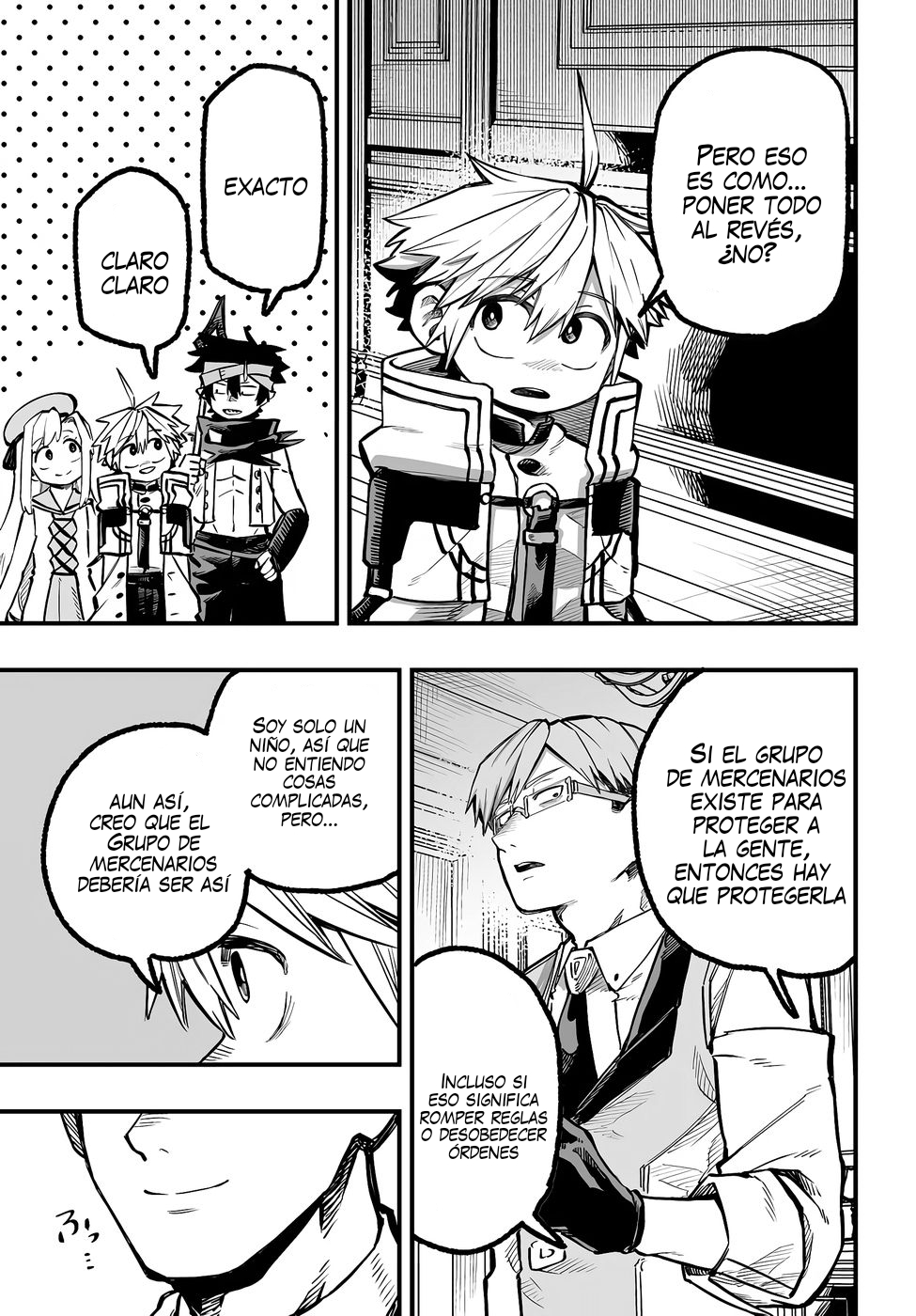 Yōheidan no Aishigo: Shinikake Koji wa Saikyō Shishō-tachi ni Sodaterareru Capitulo 10 página 30