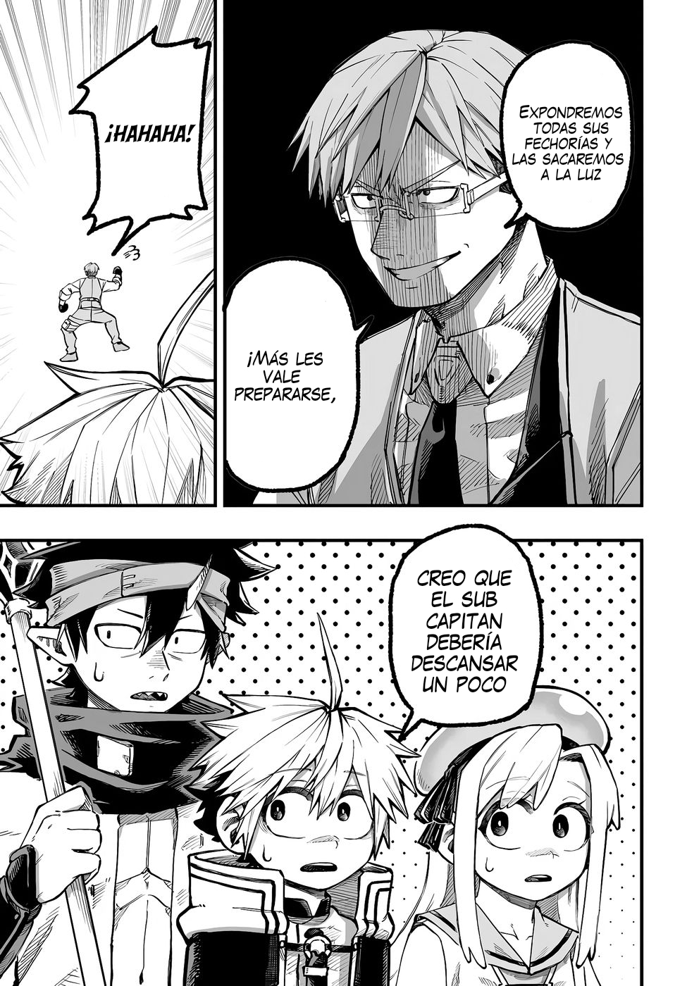 Yōheidan no Aishigo: Shinikake Koji wa Saikyō Shishō-tachi ni Sodaterareru Capitulo 10 página 32