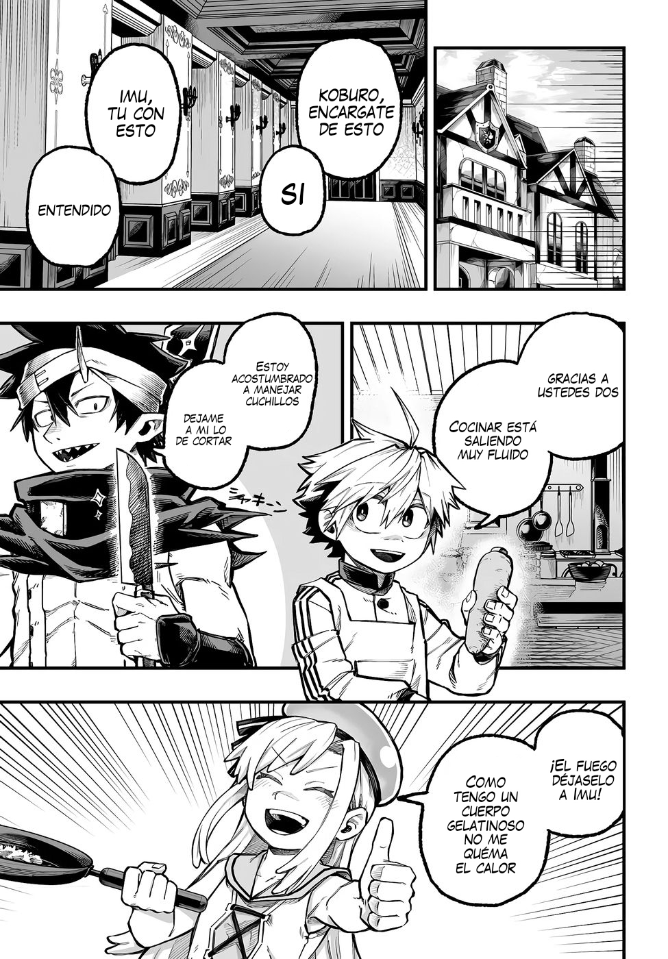 Yōheidan no Aishigo: Shinikake Koji wa Saikyō Shishō-tachi ni Sodaterareru Capitulo 11 página 14