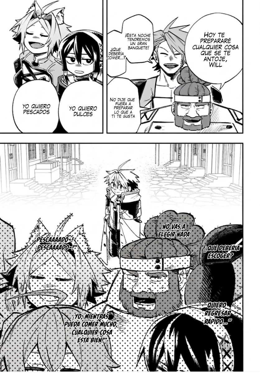 Yōheidan no Aishigo: Shinikake Koji wa Saikyō Shishō-tachi ni Sodaterareru Capitulo 18 página 33