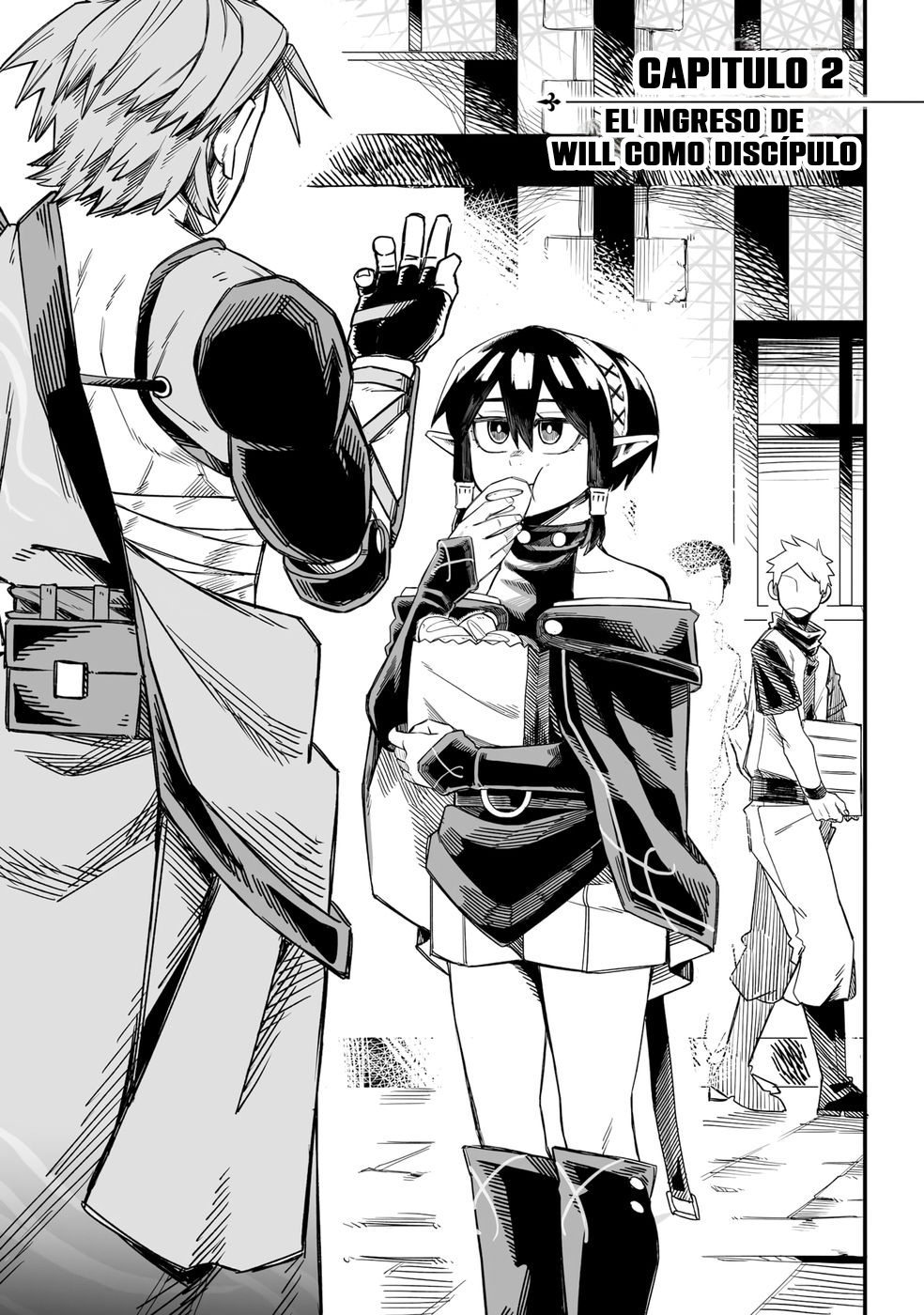 Yōheidan no Aishigo: Shinikake Koji wa Saikyō Shishō-tachi ni Sodaterareru Capitulo 2 página 2