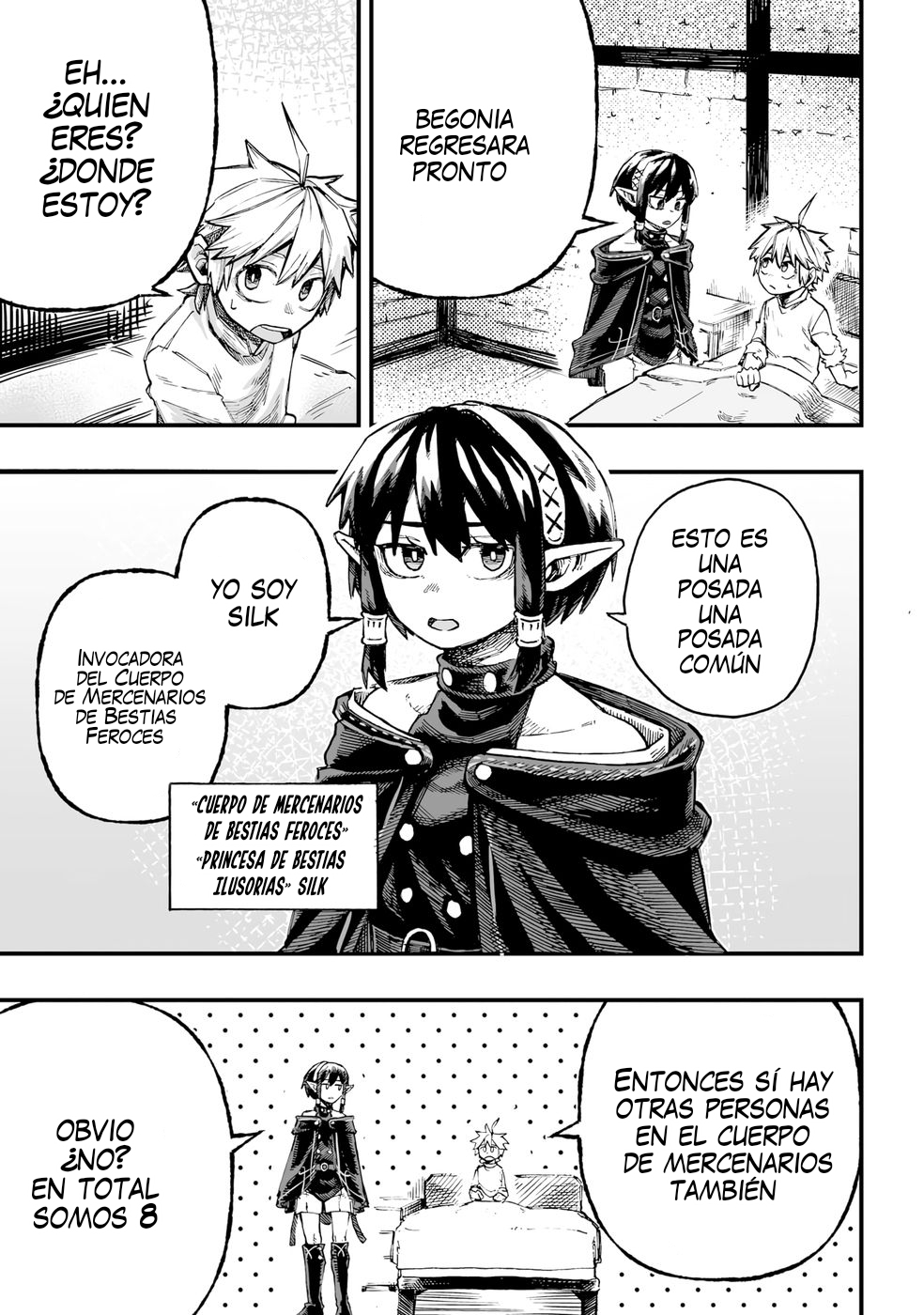 Yōheidan no Aishigo: Shinikake Koji wa Saikyō Shishō-tachi ni Sodaterareru Capitulo 2 página 4