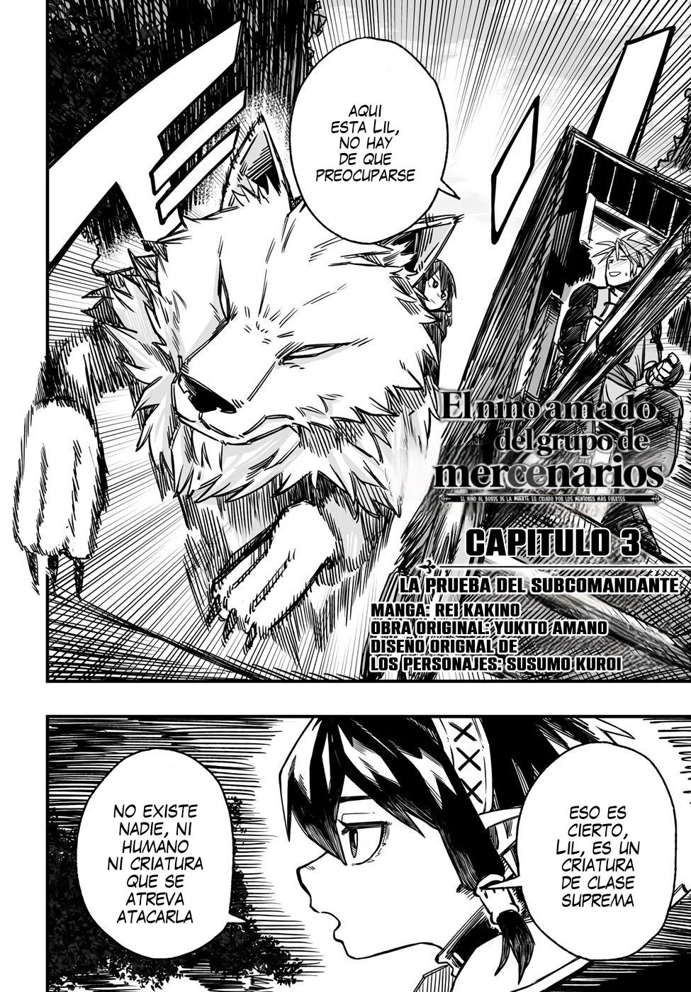 Yōheidan no Aishigo: Shinikake Koji wa Saikyō Shishō-tachi ni Sodaterareru Capitulo 3 página 3