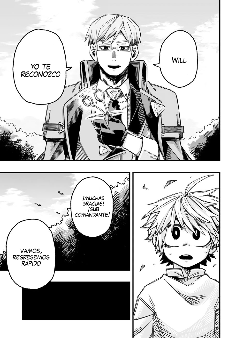 Yōheidan no Aishigo: Shinikake Koji wa Saikyō Shishō-tachi ni Sodaterareru Capitulo 3 página 32