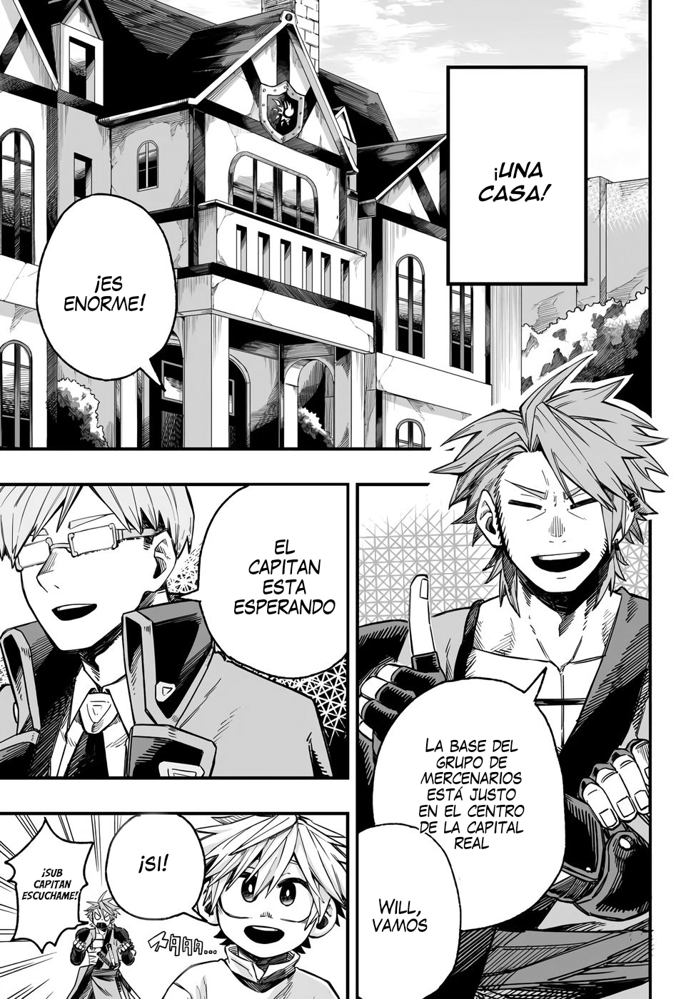 Yōheidan no Aishigo: Shinikake Koji wa Saikyō Shishō-tachi ni Sodaterareru Capitulo 4 página 5
