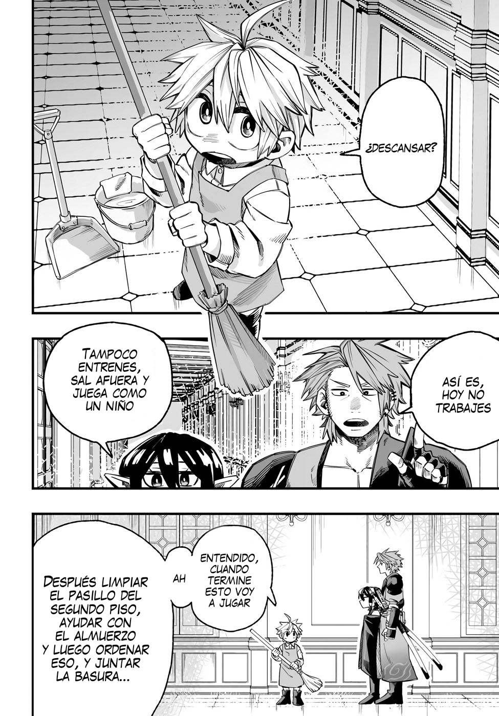 Yōheidan no Aishigo: Shinikake Koji wa Saikyō Shishō-tachi ni Sodaterareru Capitulo 5 página 5