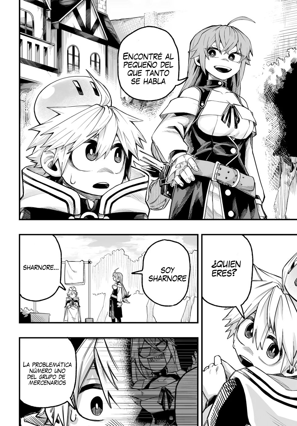 Yōheidan no Aishigo: Shinikake Koji wa Saikyō Shishō-tachi ni Sodaterareru Capitulo 6 página 32