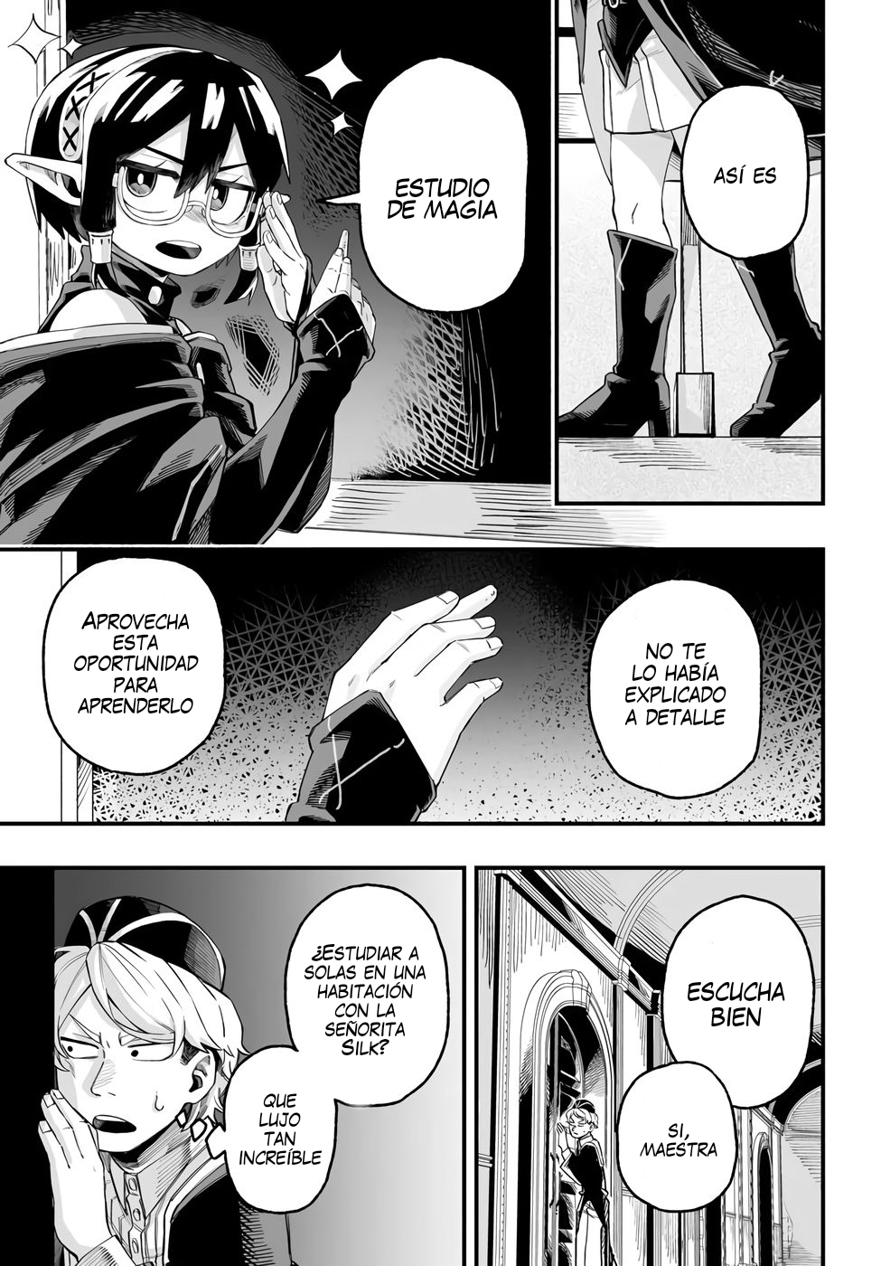Yōheidan no Aishigo: Shinikake Koji wa Saikyō Shishō-tachi ni Sodaterareru Capitulo 6 página 6