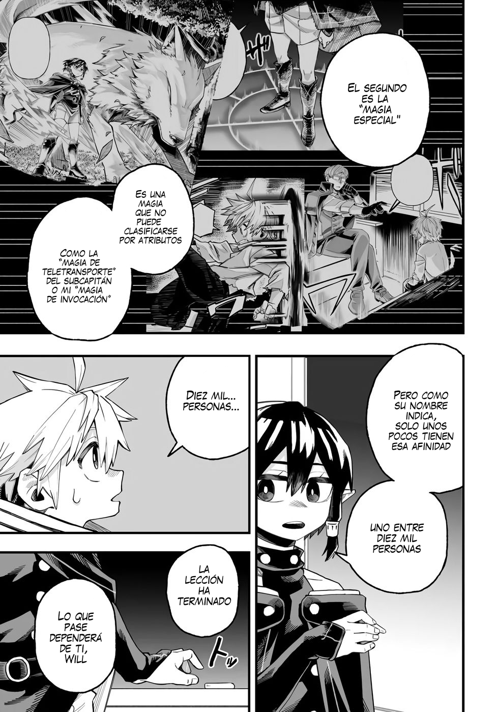 Yōheidan no Aishigo: Shinikake Koji wa Saikyō Shishō-tachi ni Sodaterareru Capitulo 6 página 8