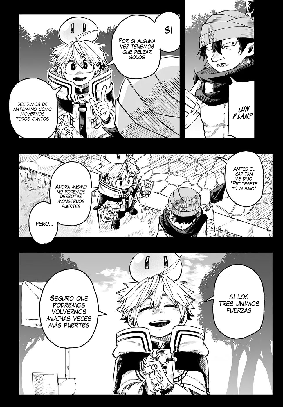 Yōheidan no Aishigo: Shinikake Koji wa Saikyō Shishō-tachi ni Sodaterareru Capitulo 8 página 5