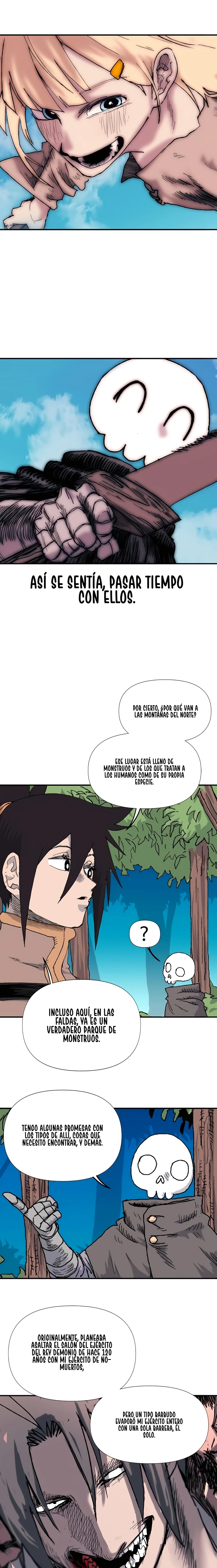 El cuento del mensajero esquelético Capitulo 6 página 14
