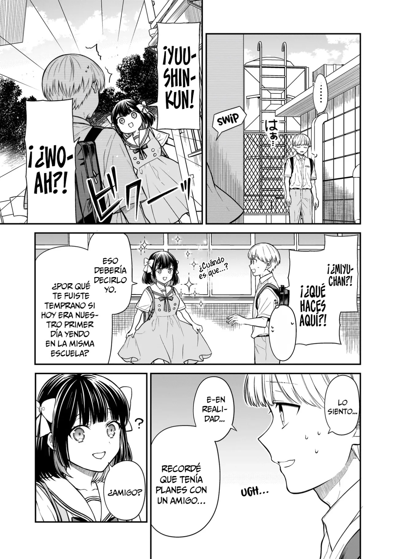Miyu-chan wa Zutto Tomodachi Capitulo 1: El regreso de mi amiga de la infancia. página 32