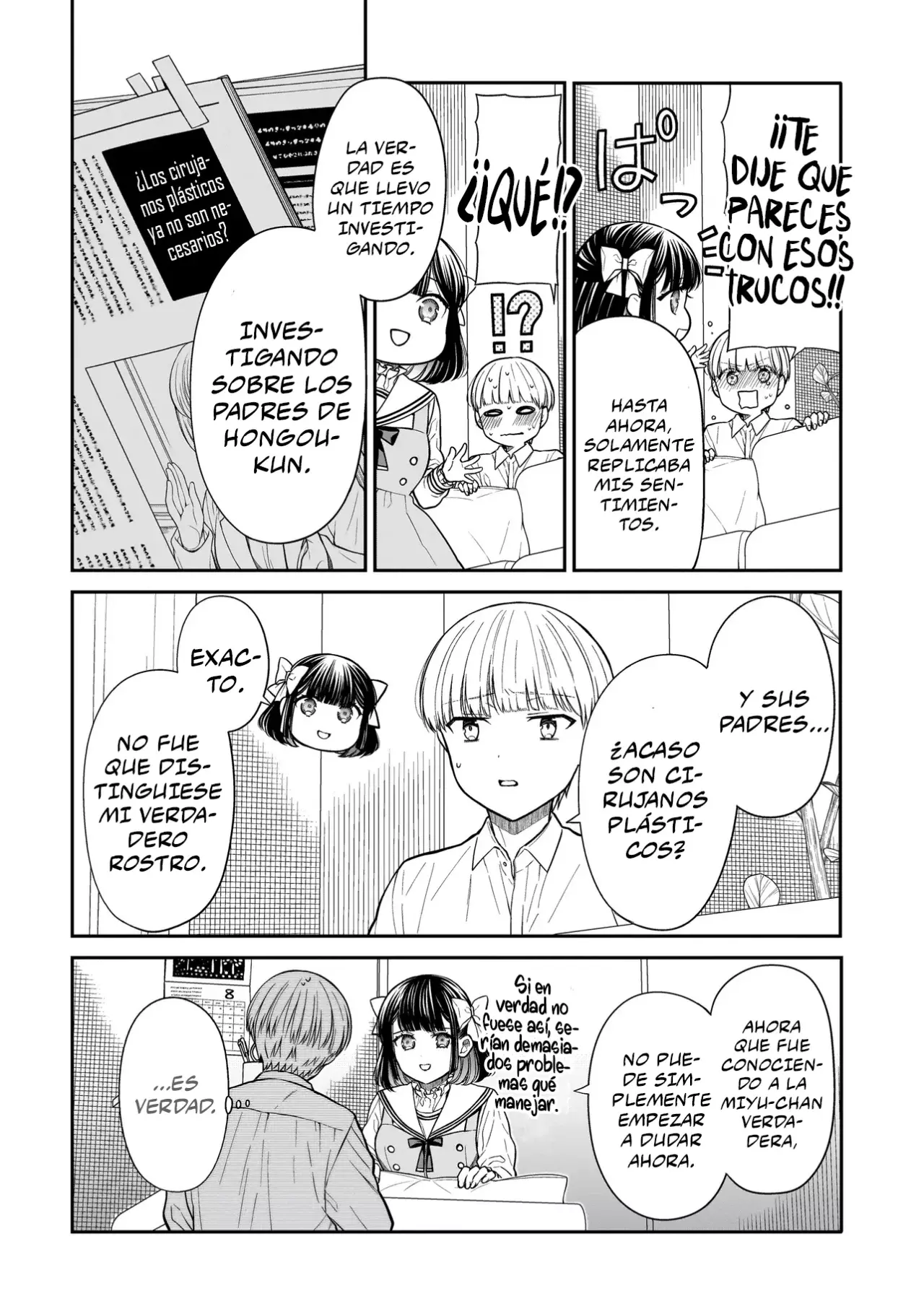 Miyu-chan wa Zutto Tomodachi Capitulo 16.1 página 8