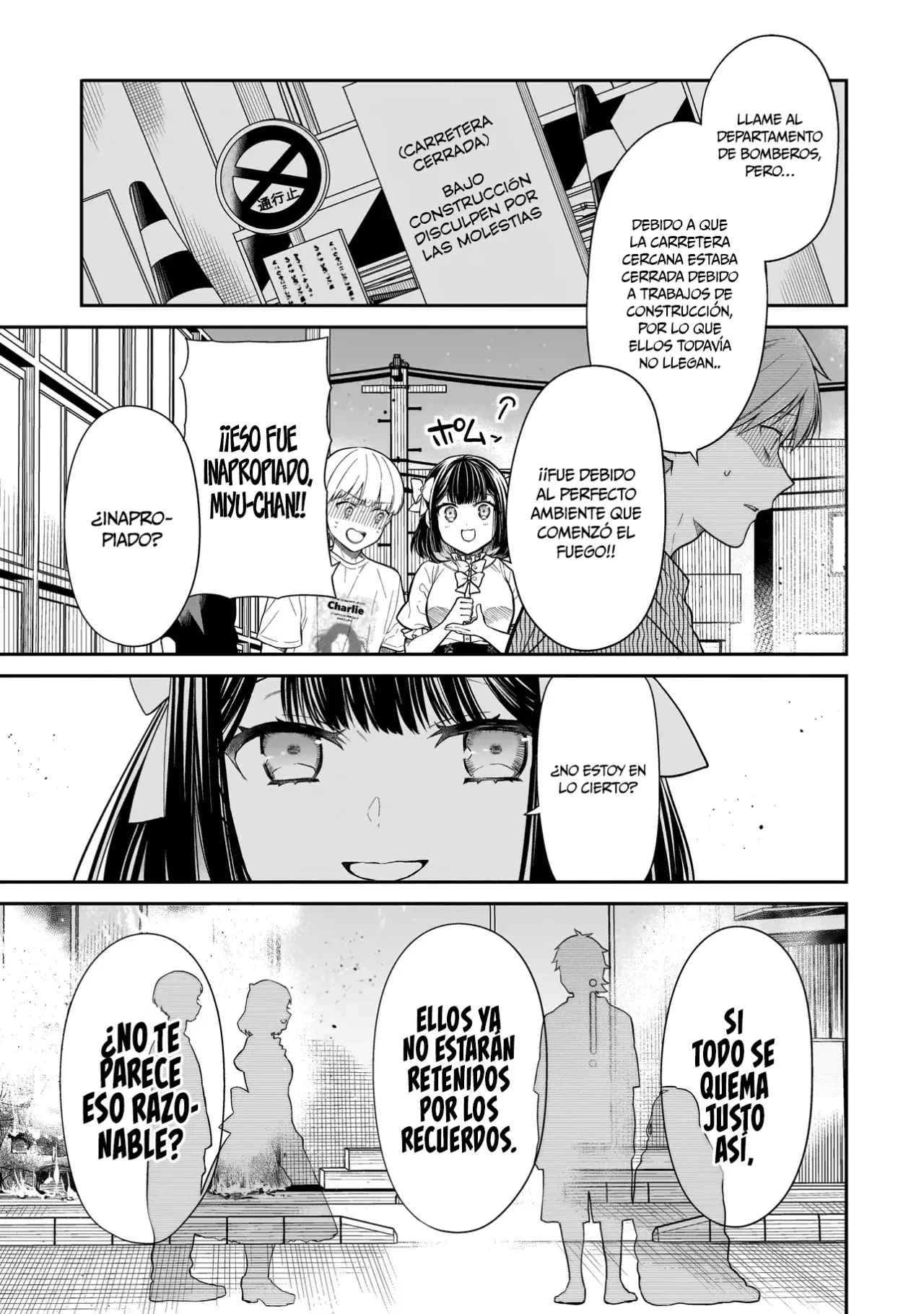 Miyu-chan wa Zutto Tomodachi Capitulo 5: La casa de Murai, ardiendo en llamas página 18