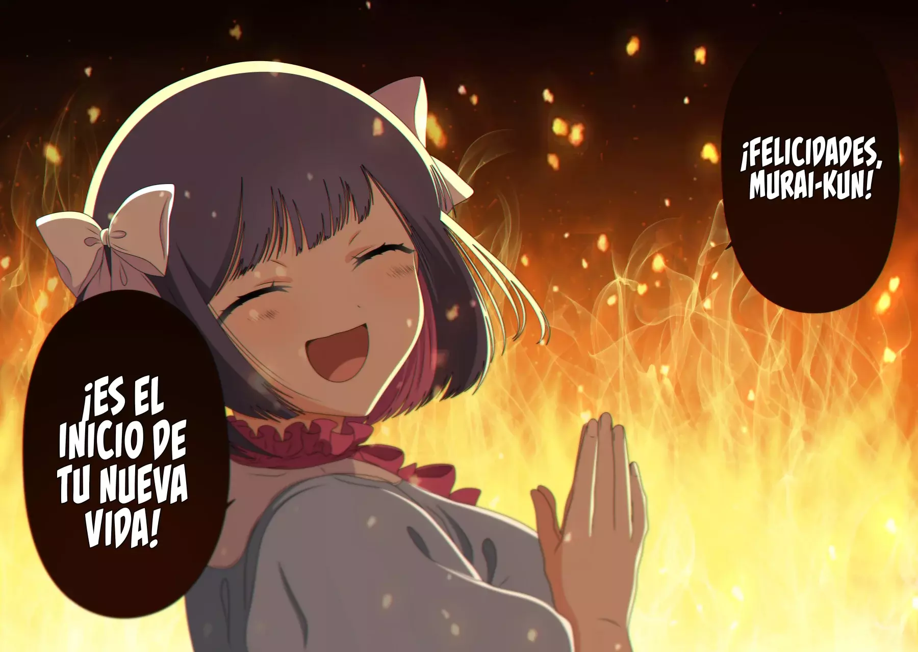 Miyu-chan wa Zutto Tomodachi Capitulo 5: La casa de Murai, ardiendo en llamas página 19