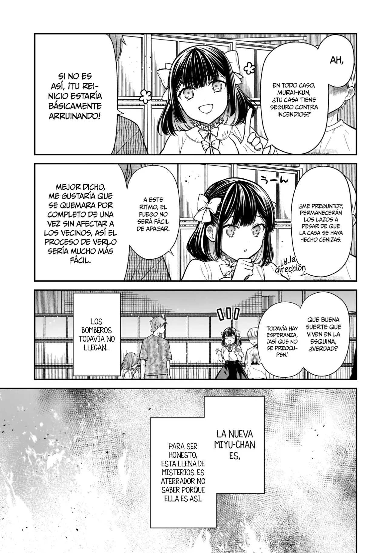 Miyu-chan wa Zutto Tomodachi Capitulo 5: La casa de Murai, ardiendo en llamas página 22