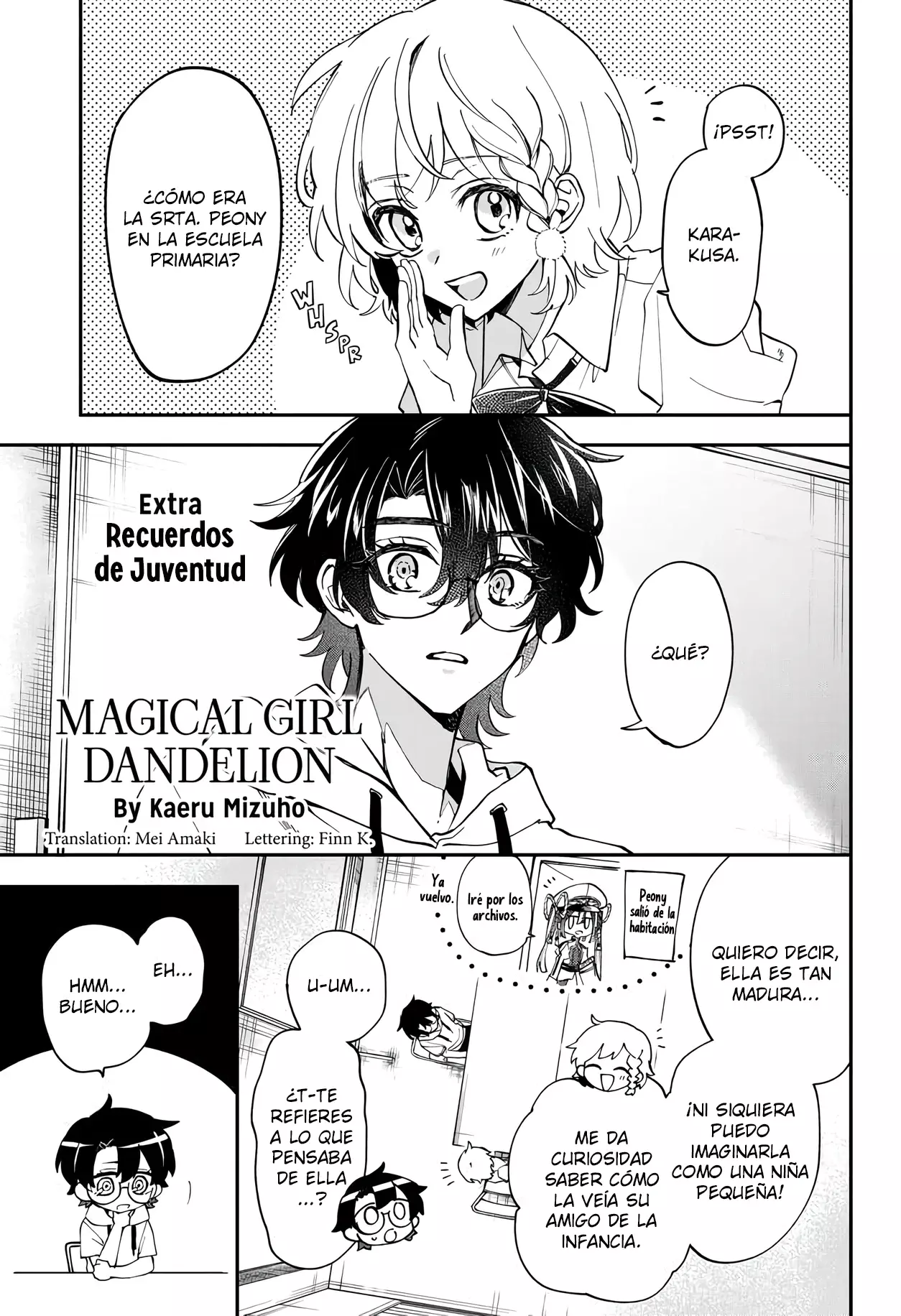 Magical Girl Dandelion Capitulo 10.5: Extra página 2