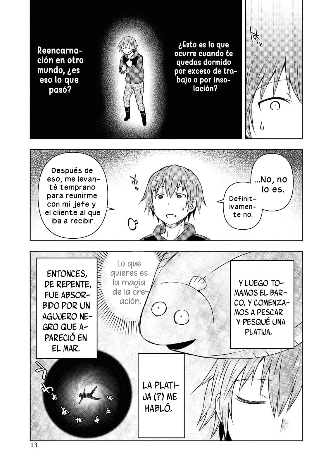 Dungeon Tou de Yadoya o Yarou! Souzou Mahou o Moratta Ore no Hosoude Hanjouki Capitulo 1: Dungeon Tou de Yadoya o Yarou! Souzou Mahou o Moratta Ore no Hosoude Hanjouki página 10