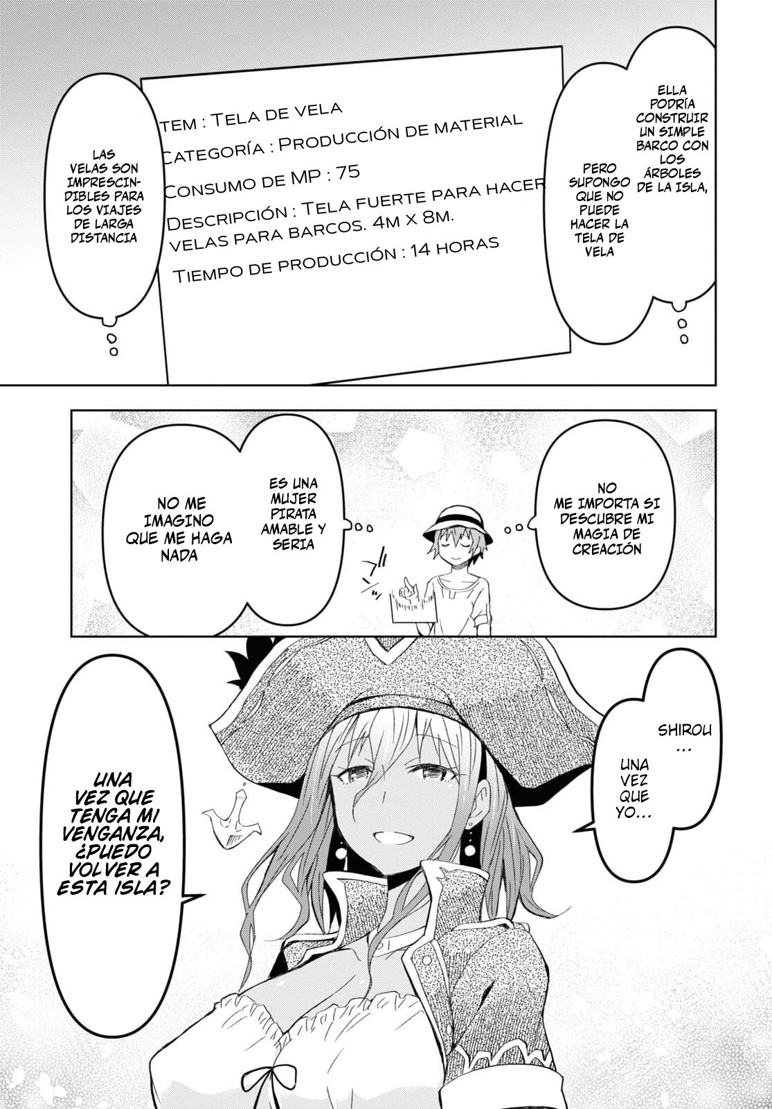 Dungeon Tou de Yadoya o Yarou! Souzou Mahou o Moratta Ore no Hosoude Hanjouki Capitulo 10: Dungeon Tou de Yadoya o Yarou! Souzou Mahou o Moratta Ore no Hosoude Hanjouki página 22
