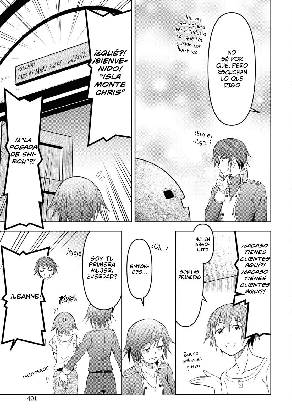 Dungeon Tou de Yadoya o Yarou! Souzou Mahou o Moratta Ore no Hosoude Hanjouki Capitulo 12 página 23