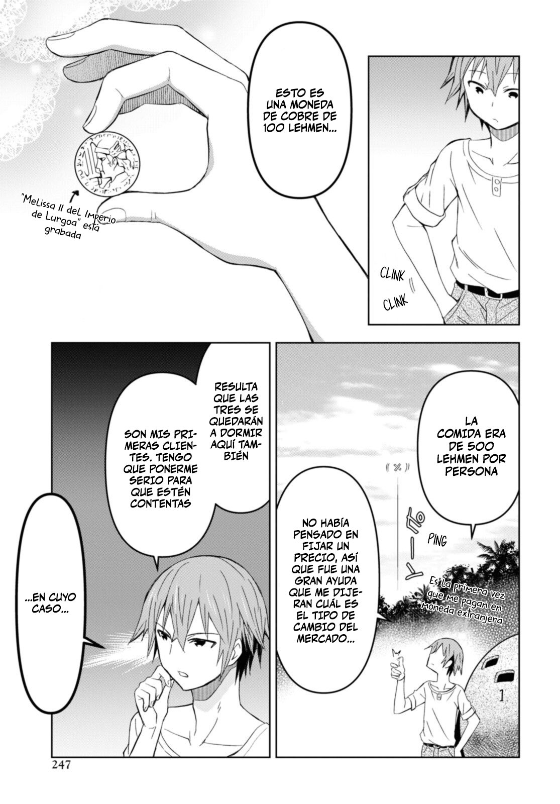 Dungeon Tou de Yadoya o Yarou! Souzou Mahou o Moratta Ore no Hosoude Hanjouki Capitulo 13 página 11
