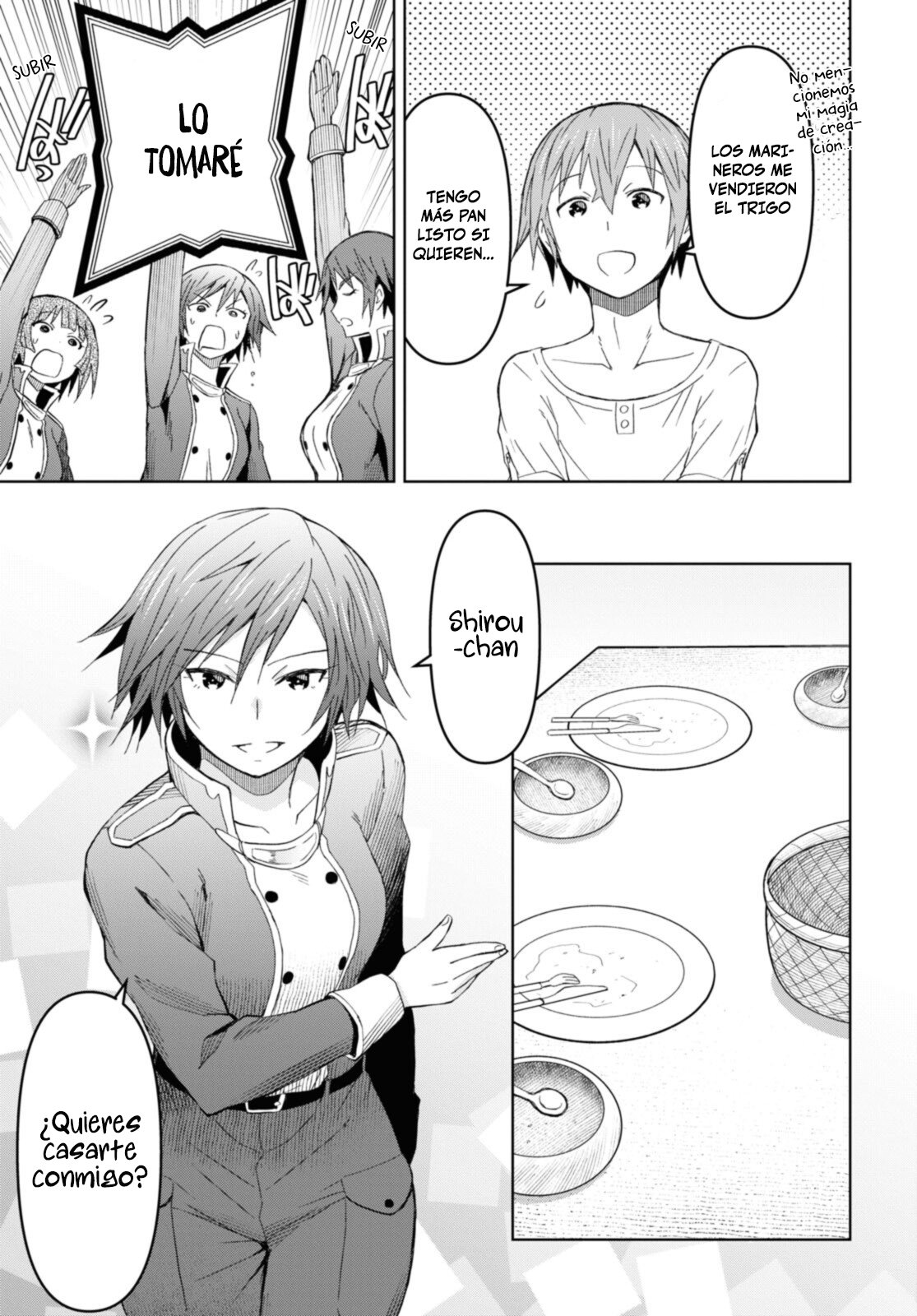 Dungeon Tou de Yadoya o Yarou! Souzou Mahou o Moratta Ore no Hosoude Hanjouki Capitulo 13 página 7