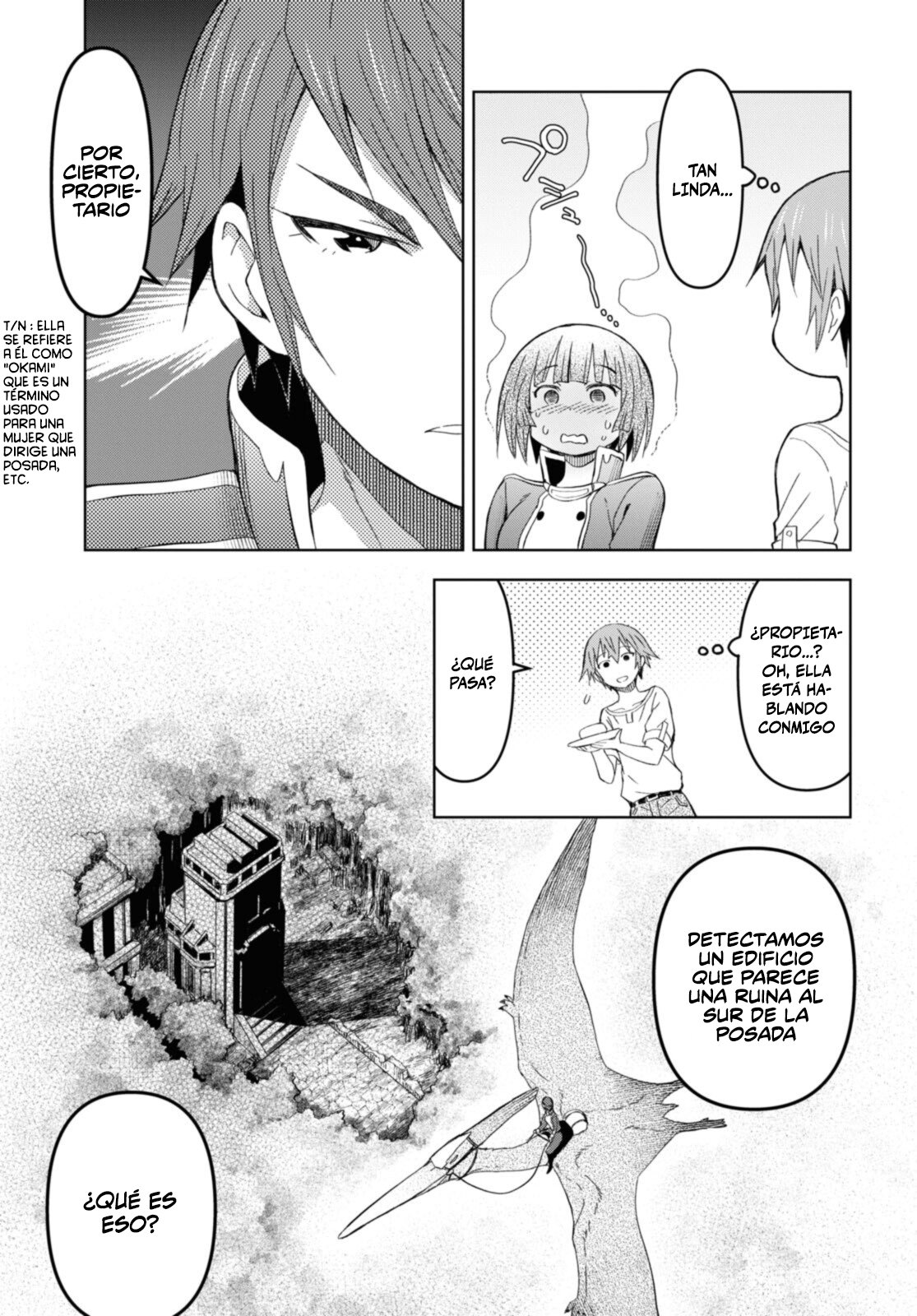 Dungeon Tou de Yadoya o Yarou! Souzou Mahou o Moratta Ore no Hosoude Hanjouki Capitulo 13 página 9