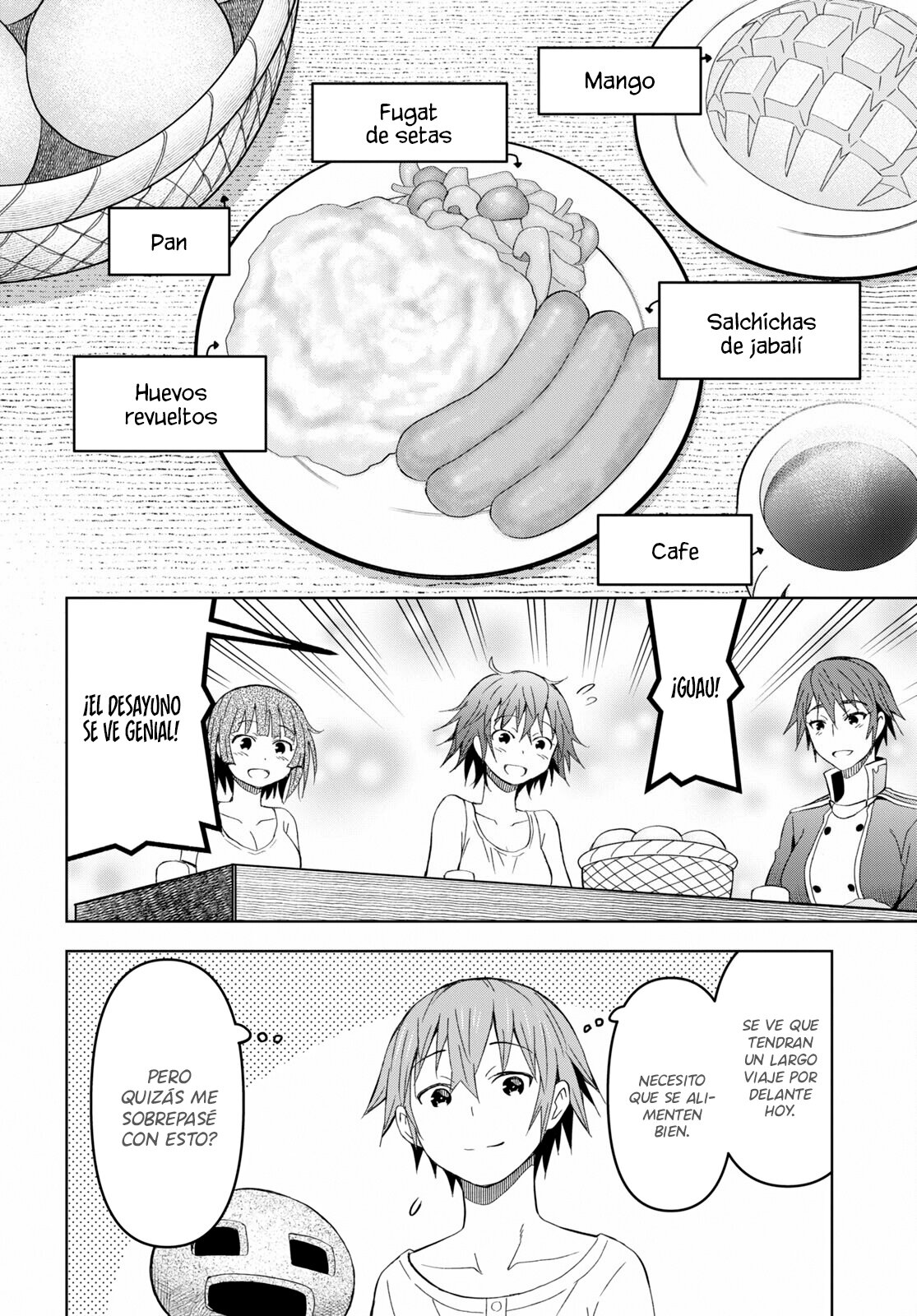 Dungeon Tou de Yadoya o Yarou! Souzou Mahou o Moratta Ore no Hosoude Hanjouki Capitulo 14 página 11