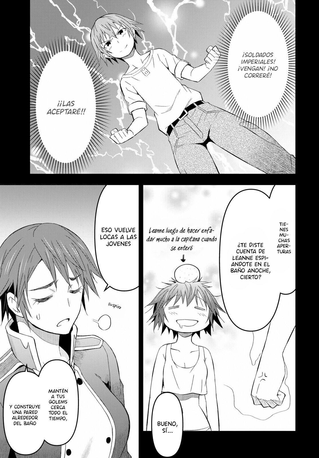 Dungeon Tou de Yadoya o Yarou! Souzou Mahou o Moratta Ore no Hosoude Hanjouki Capitulo 14 página 24