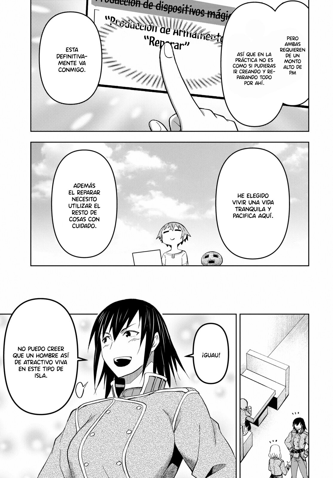 Dungeon Tou de Yadoya o Yarou! Souzou Mahou o Moratta Ore no Hosoude Hanjouki Capitulo 15 página 27