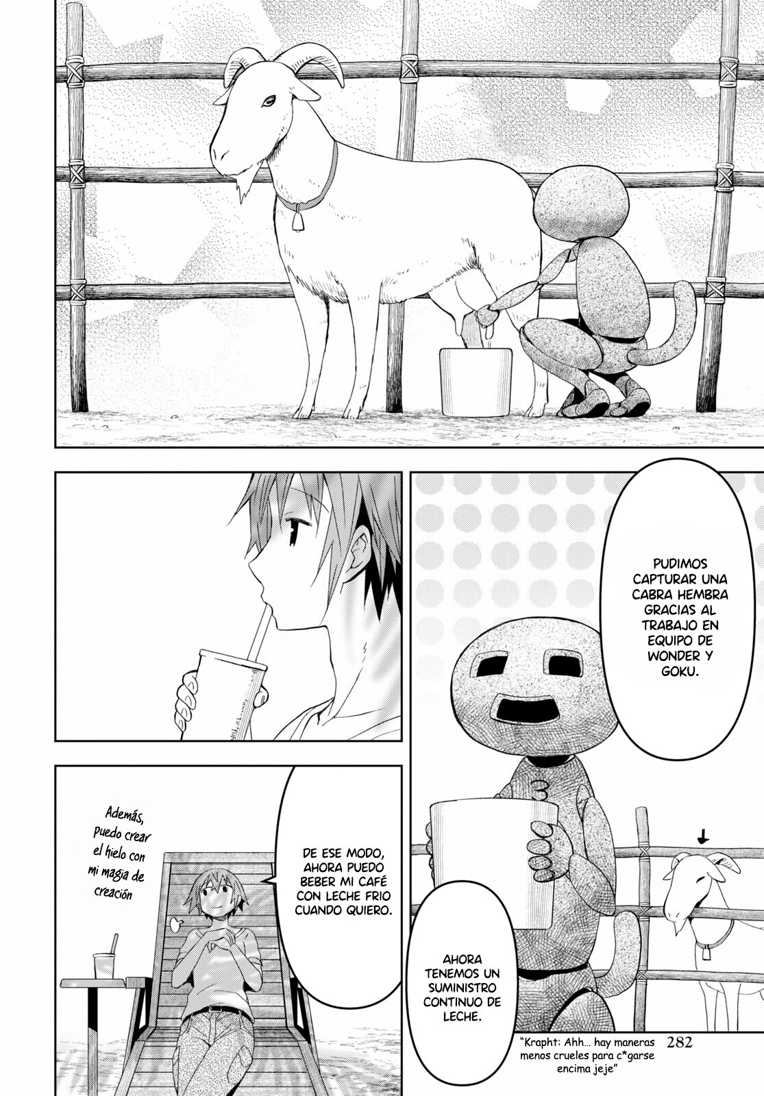Dungeon Tou de Yadoya o Yarou! Souzou Mahou o Moratta Ore no Hosoude Hanjouki Capitulo 15 página 5