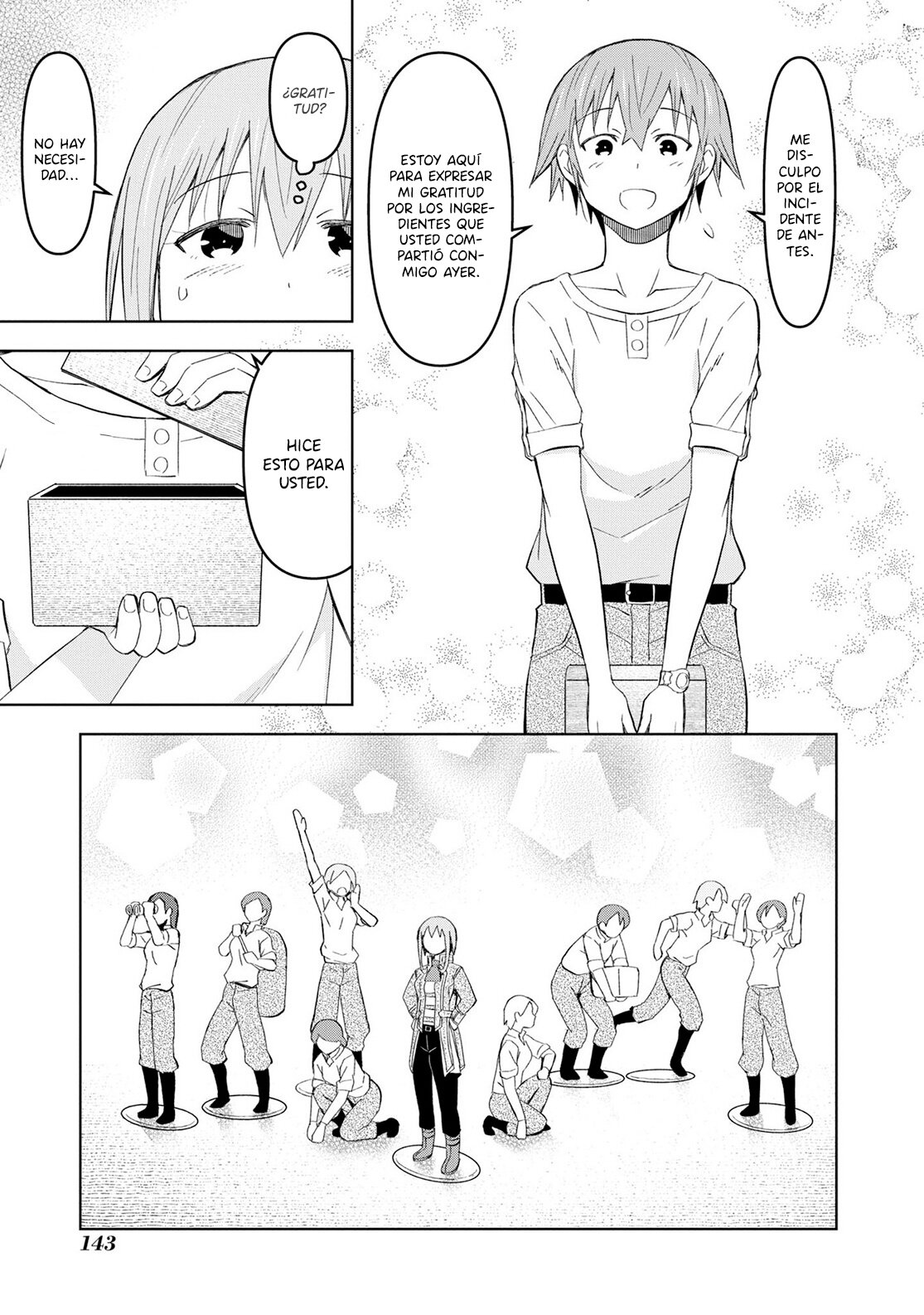 Dungeon Tou de Yadoya o Yarou! Souzou Mahou o Moratta Ore no Hosoude Hanjouki Capitulo 17 página 24