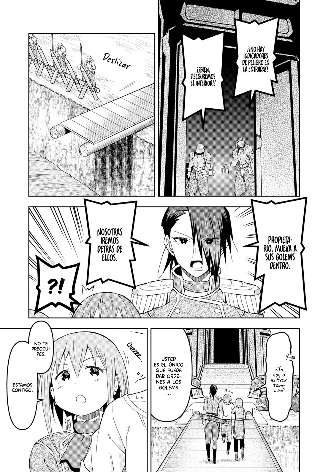 Dungeon Tou de Yadoya o Yarou! Souzou Mahou o Moratta Ore no Hosoude Hanjouki Capitulo 19: Asalto a la Mazmorra página 25