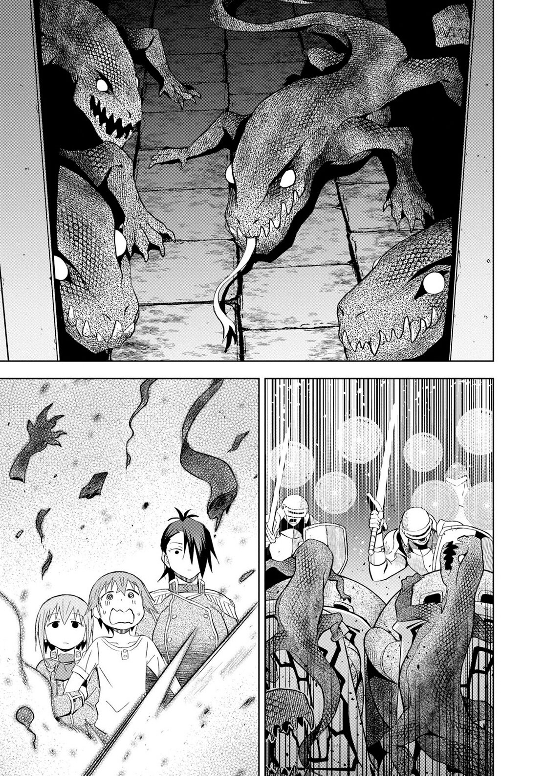Dungeon Tou de Yadoya o Yarou! Souzou Mahou o Moratta Ore no Hosoude Hanjouki Capitulo 19: Asalto a la Mazmorra página 27