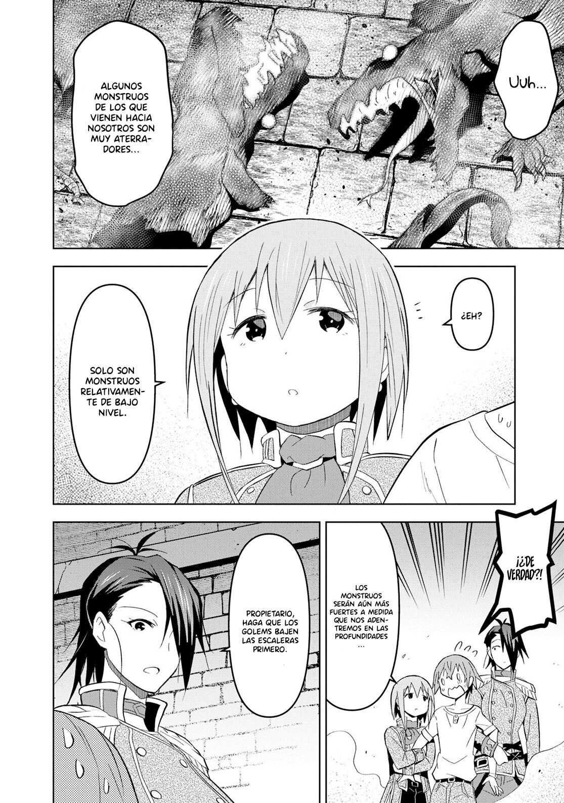 Dungeon Tou de Yadoya o Yarou! Souzou Mahou o Moratta Ore no Hosoude Hanjouki Capitulo 19: Asalto a la Mazmorra página 28